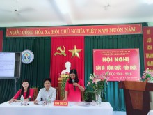 Hội nghị cán bộ công chức, viên chức nhà trường năm học 2018-2019