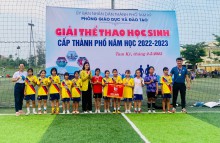 NIỀM VUI CHIẾN THẮNG GIẢI THỂ THAO HỌC SINH CẤP THÀNH PHỐ