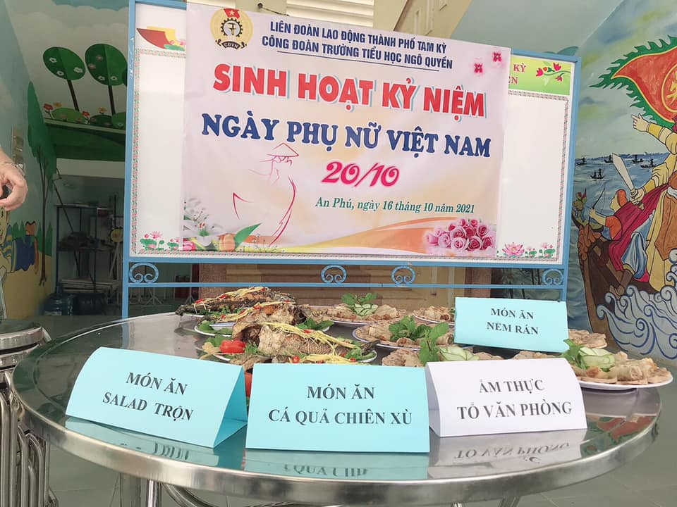 TH Ngô Quyền sinh hoạt 20/10/2021